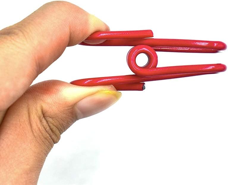 16 Pack Chip Clips, Utility PVC-Coated Colorful Steel Clip for Sealing Food