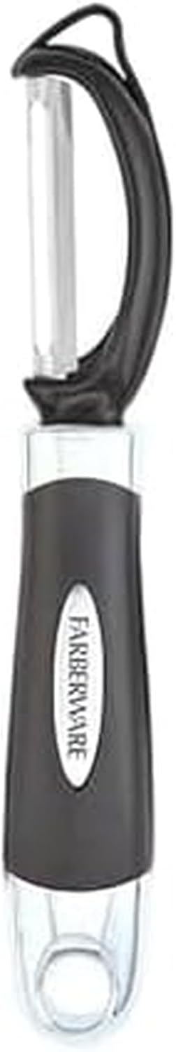 Farberware Euro Vegetable Peeler with Swivel Blade Black