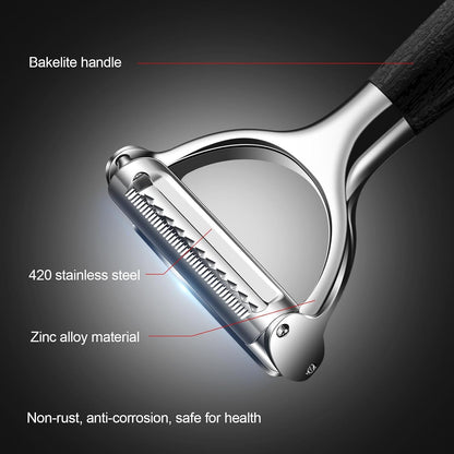 Multifunctional Vegetable Julienne Peeler