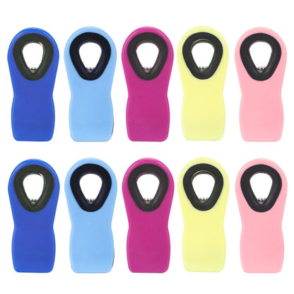 Chip Clips,Bag Clips,12 Pack Magnetic Bread Bag Food Package Fridge Magnets