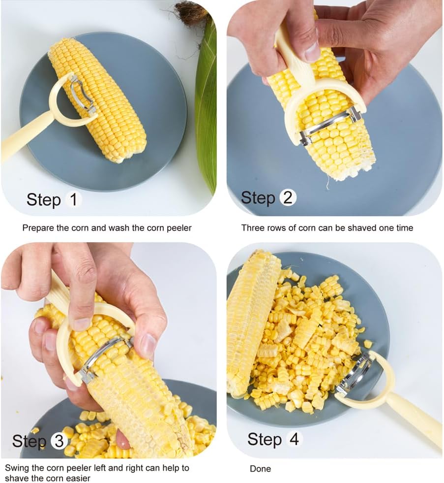 Carrot Peelers, Kitchen Vegetable Peeler Setfor Veggie & Fruit 6 Pcs