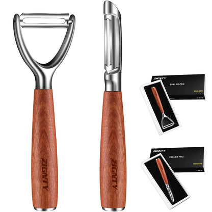 Vegetable Peeler Stainless Steel, Premium Potato Peelers for Kitchen