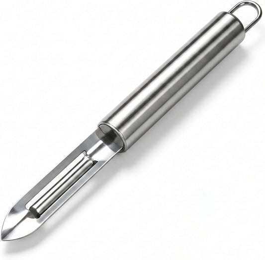 Stainless Steel Kitchen Peeler with Hook Sharp Blade Dual Handed