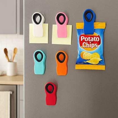 Mr. Pen- Magnetic Chip Clips, 6 Pack, Airtight Seal