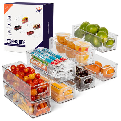 ClearSpace Plastic Pantry Organization and Food Storage Bin, 2 Pack