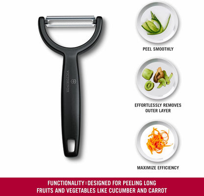 Victorinox Ypso Peeler, Serrated Vegetable & Fruit Peeler, Swiss Made