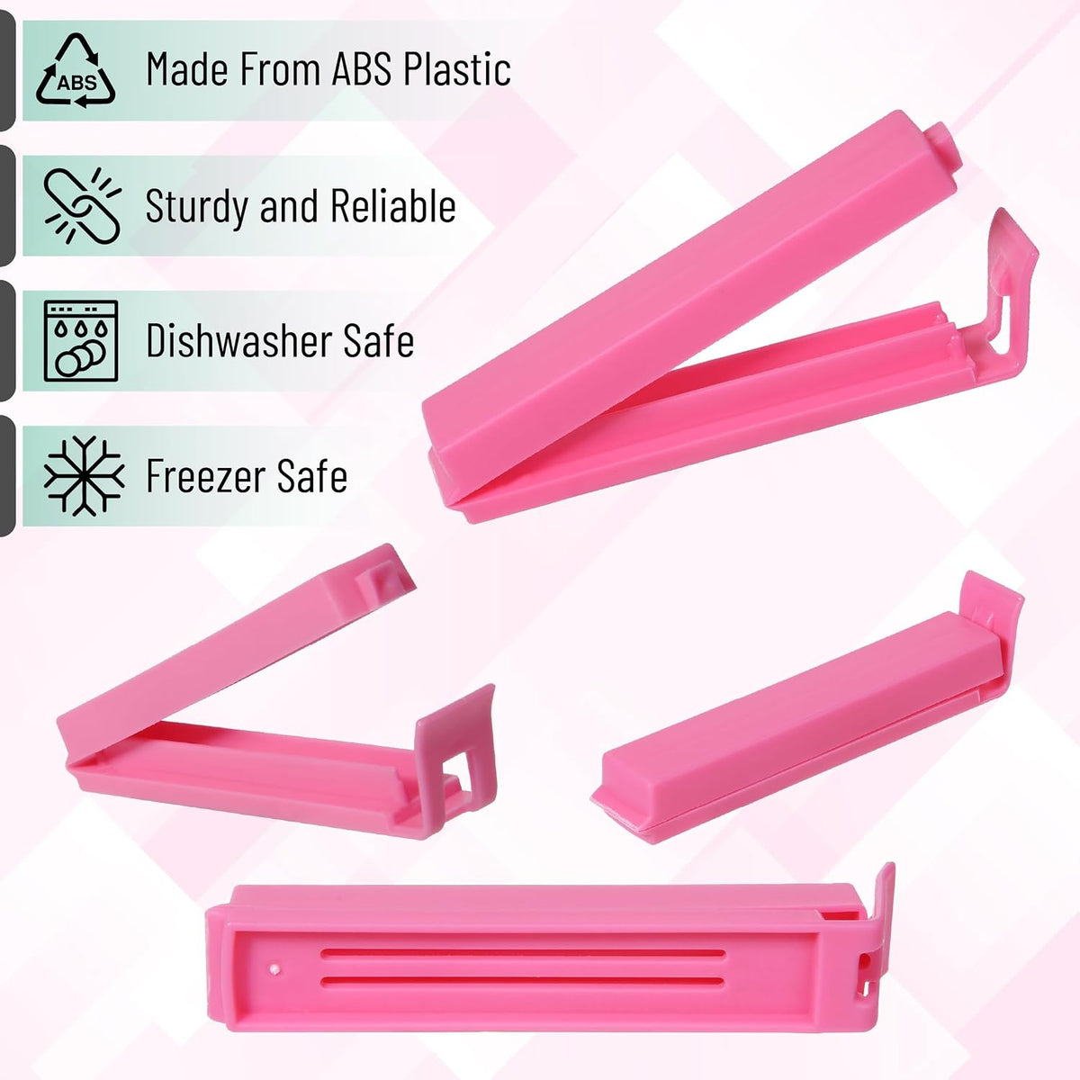 Mr. Pen- Sealing Bag Chip Clips, 32 Pack, 2 Sizes (12x 3.1 & 20x 4.3)