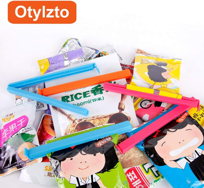Otylzto 4 Size Assorted 40 PCS Food Bag Clips Kitchen Sealing Clips
