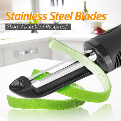 -BINGBING- Vegetable Peeler, Stainless Steel Potato Peeler with Sharp Blade