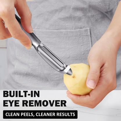 TACGEA Potato Peeler, Vegetable Apple Peeler for Kitchen, Set of 2