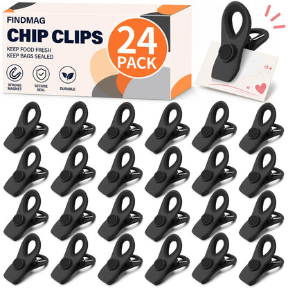 Chip Clips, Bag Clips for Food Storage, 12 Pack Multicolor