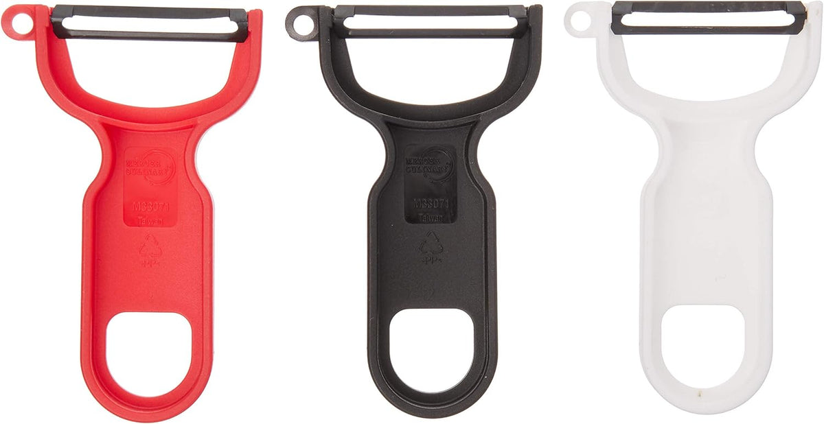 Mercer Culinary Y Swiss Peeler Set, Multicolored