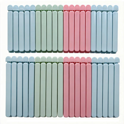 40 Pcs Food Bag Sealing Clips Airtight Chip Clips with 2 Sizes