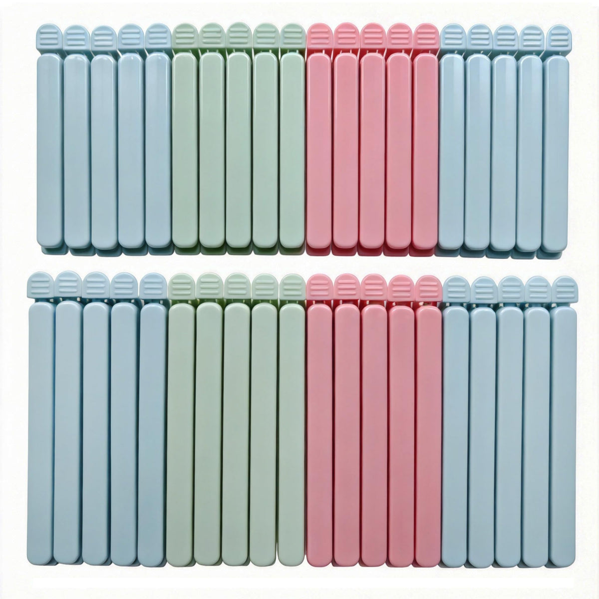 50 Pcs Food Bag Sealing Clips Airtight Chip Clips With 4 Sizes