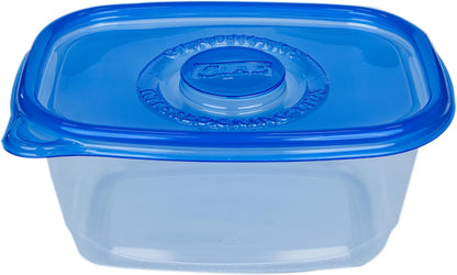 Glad GladWare Deep Dish Food Storage Containers, 64 Oz, 3 Count