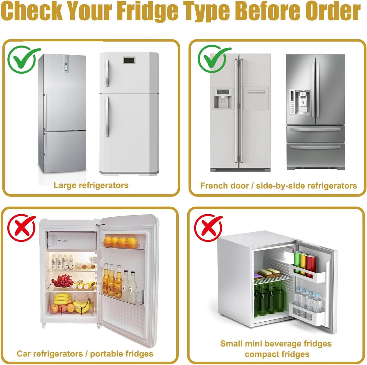 Refrigerator Organizers Storage Fridge Drawer, Storage Containers - 2pc(S)