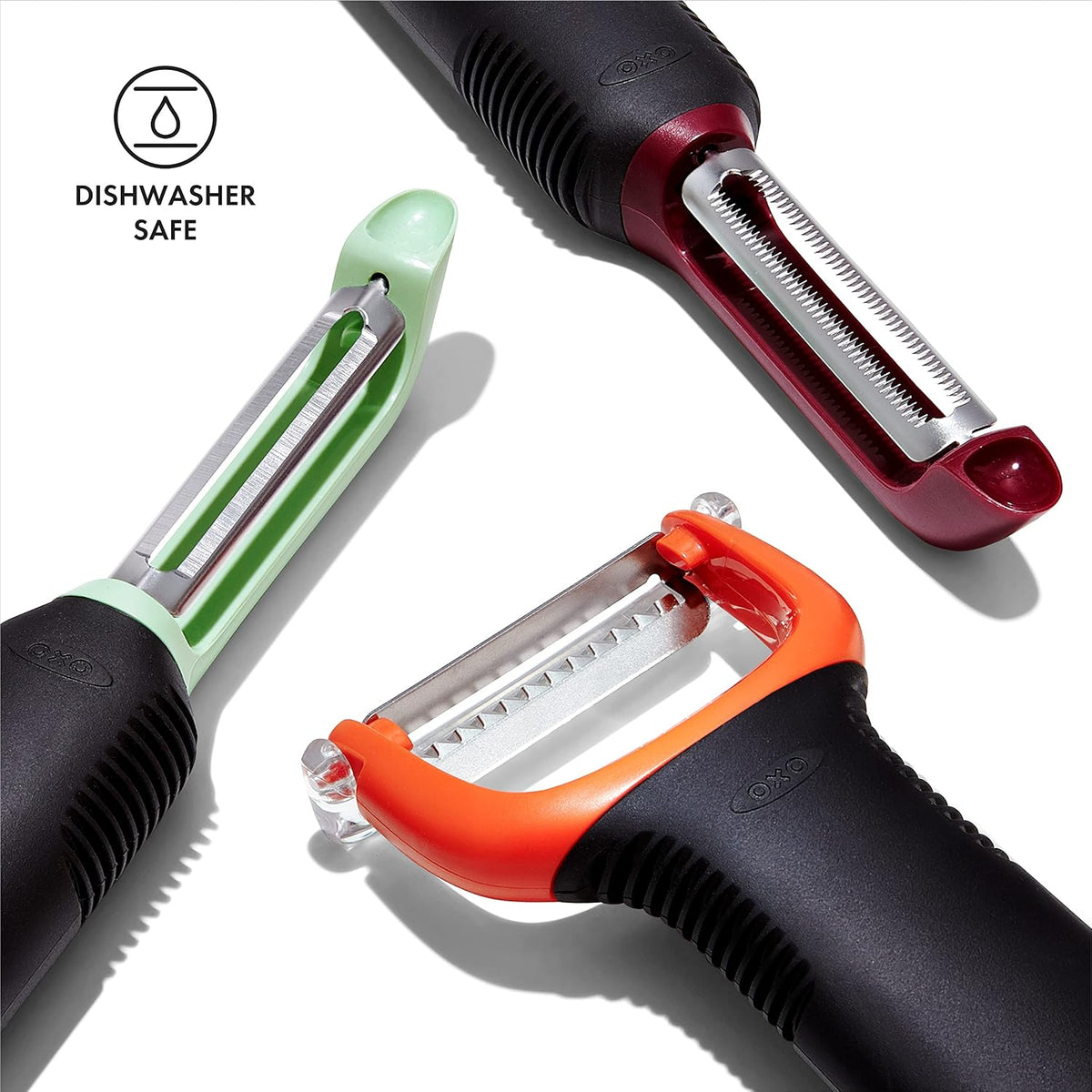 OXO Good Grips 3-Piece Peeler Set - Beet, Fennel, Yam