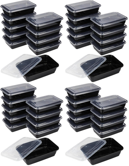 GoodCook Meal Prep Containers, Single Compartment 10-Pack
