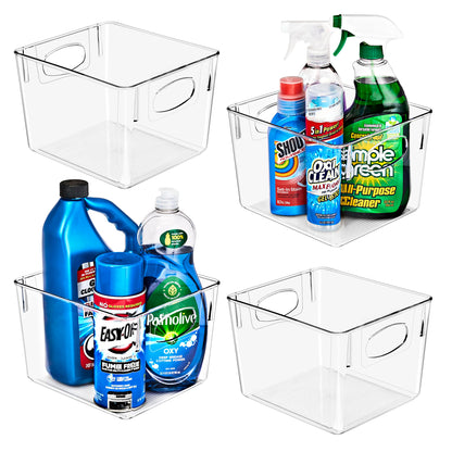 Sorbus Fridge Organizers and Storage, Clear Plastic Bins (Small, 2 Pack)