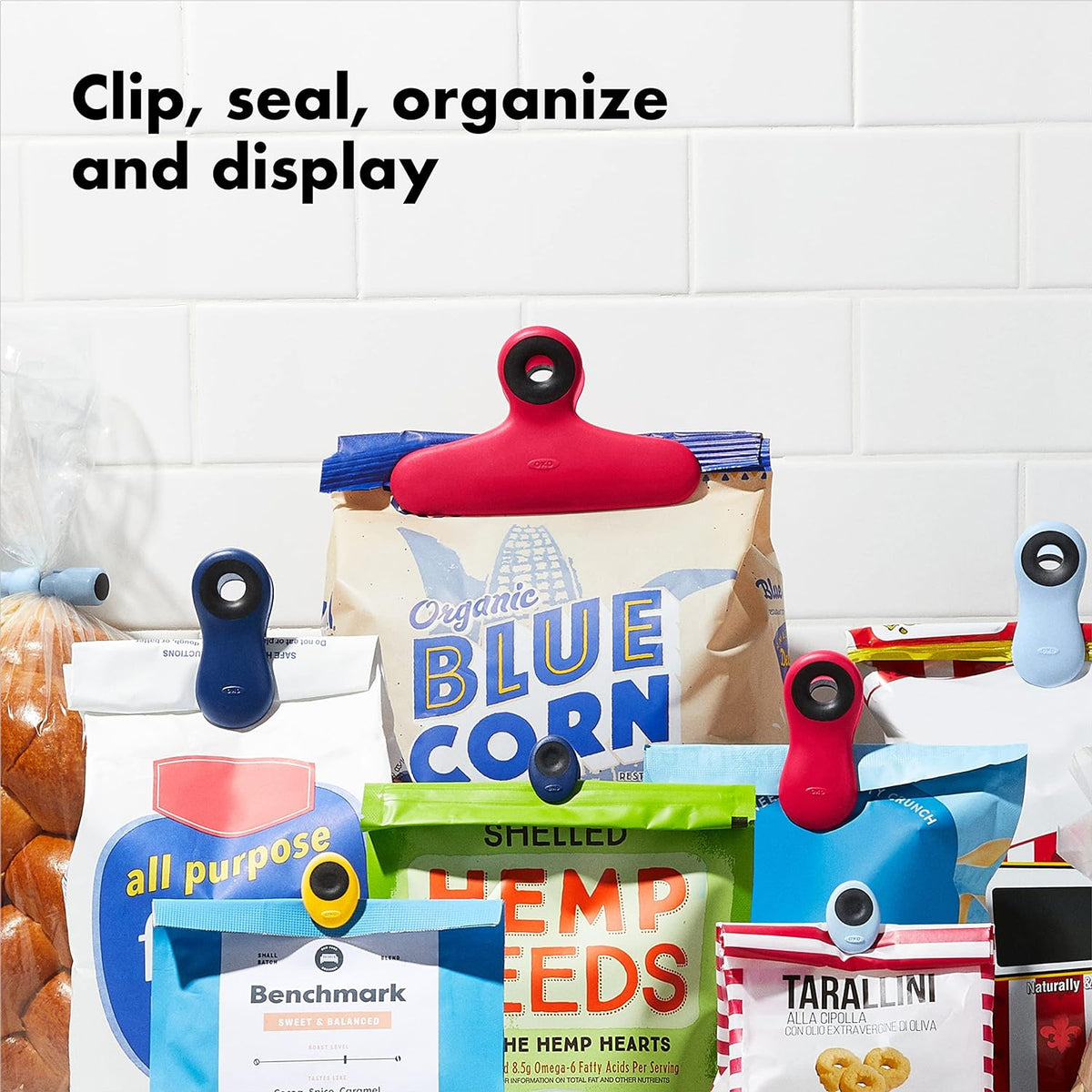 OXO Good Grips Collection Bag Clip, 9-Piece Set