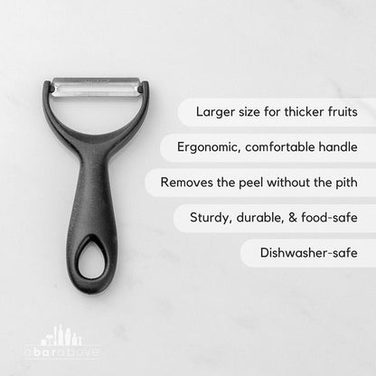 A Bar Above Citrus Peeler, Stainless Steel Fruit Peeler, Gold Finish
